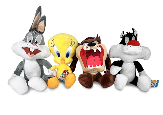 (Mis 1) LOONEY TUNES Peluche seduti 20cm 4ass…x24